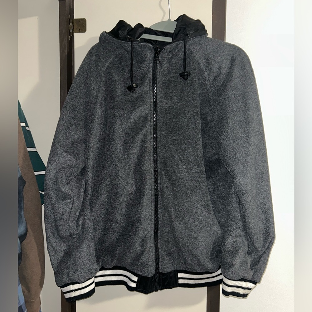 Reversible Stripped Jacket - Picture 2 of 2